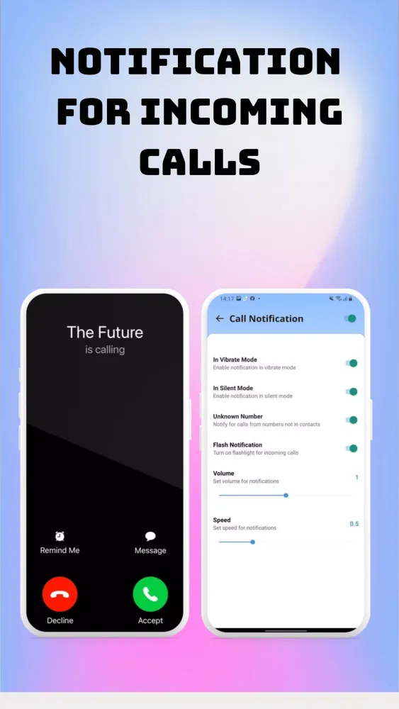 Announce Calls, SMS & Alerts Screenshots