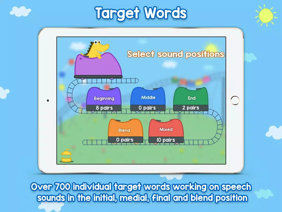 Minimal Pair Pack iPad  Screenshots