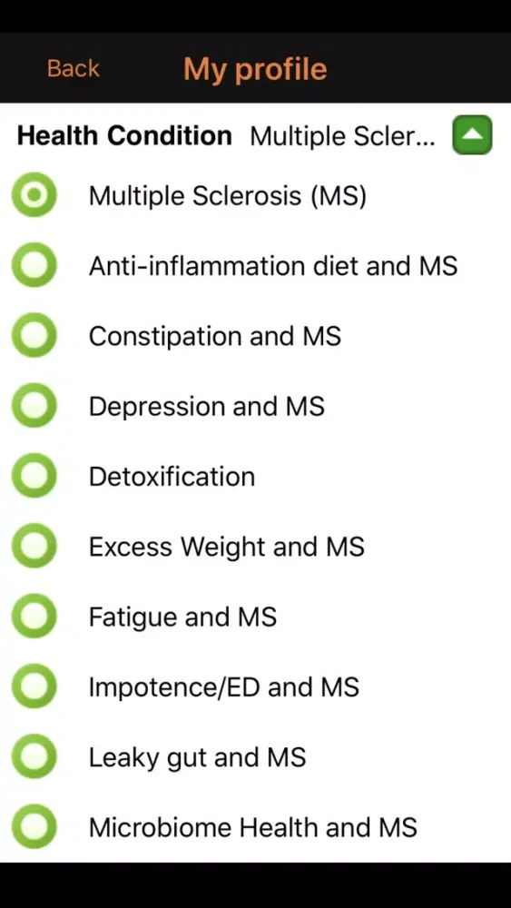 Multiple Sclerosis (MS) स्क्रीनशॉट