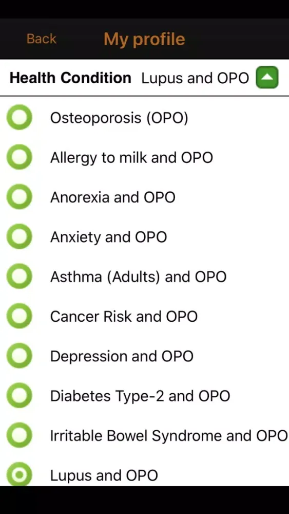 ภาพหน้าจอของ Osteoporosis v2