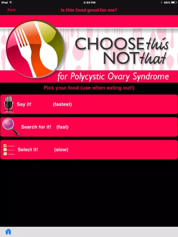 Screenshot di PCOS iPad 