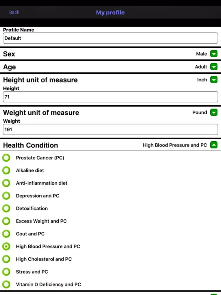 Prostate Cancer v2 iPad 应用截图