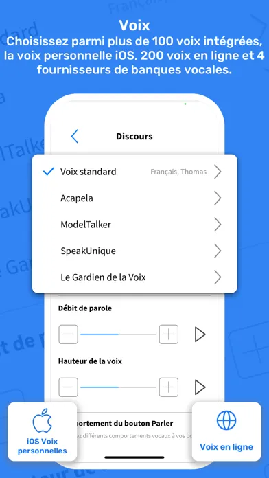 Tangkapan skrin Predictable Français