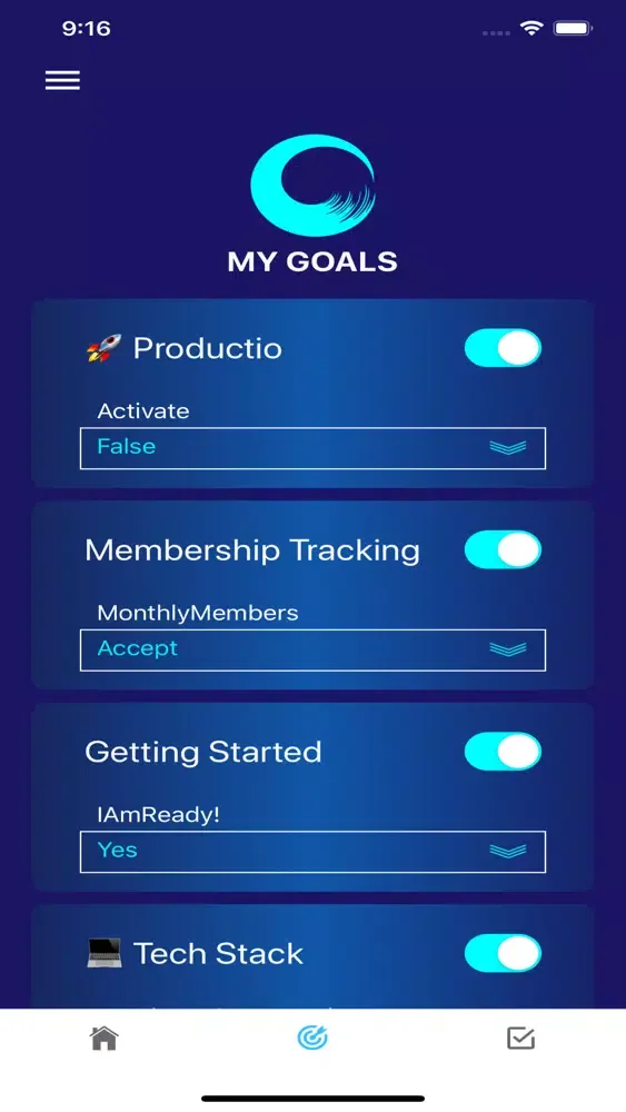 Productio Cue Screenshots
