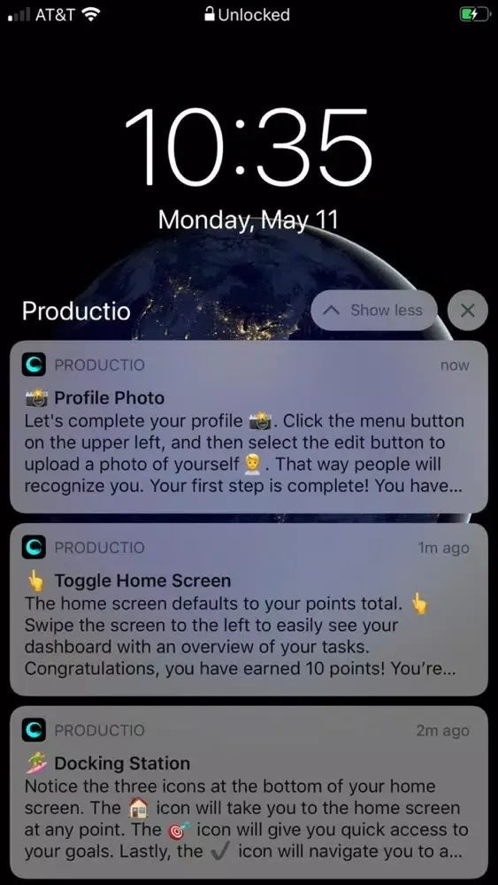 Productio Cue Screenshots