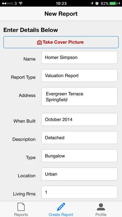 Valuation App Screenshots