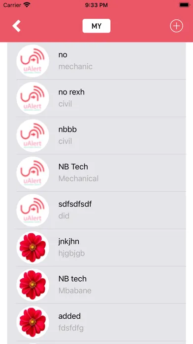Screenshot di uAlert Personal Safety