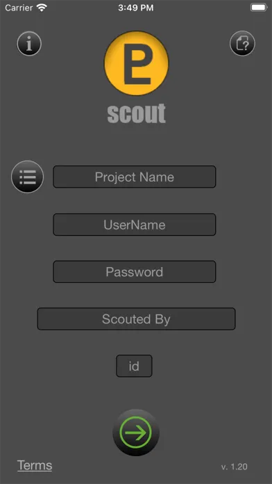 Ảnh chụp màn hình của PL scout