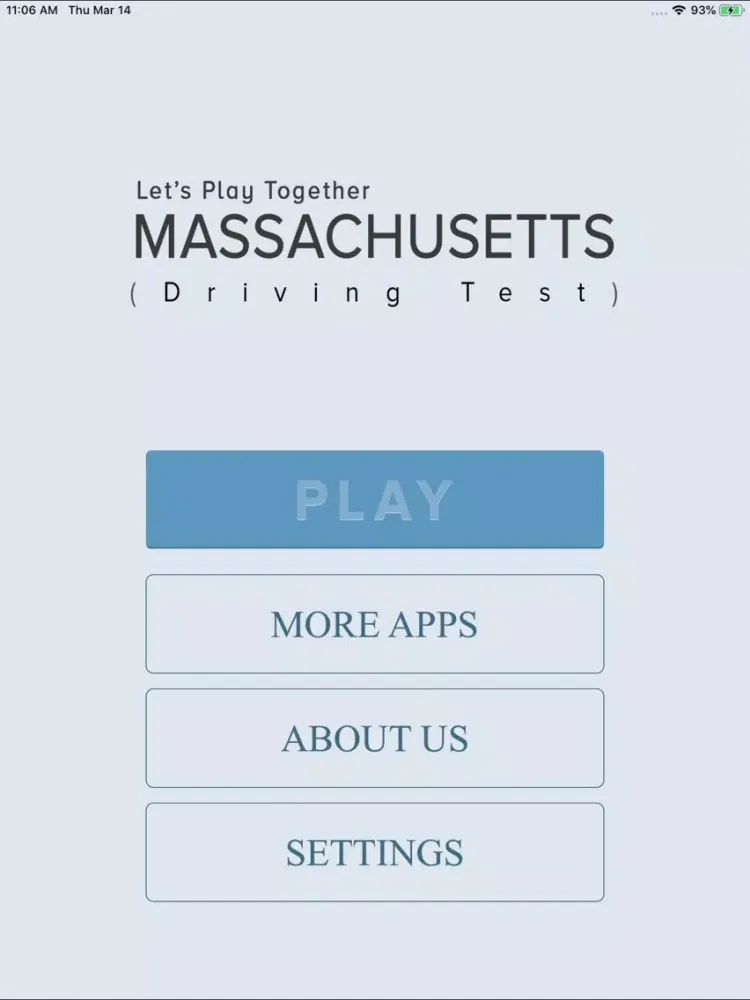 Massachusetts Driving Test iPad  স্ক্রিনশট