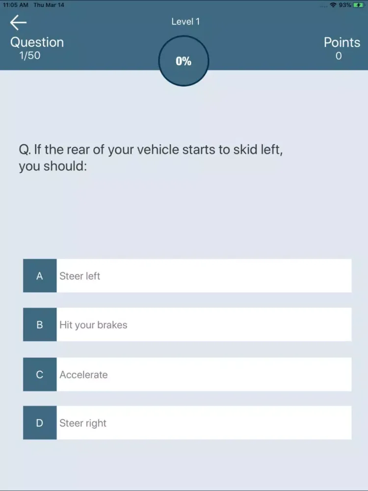 Massachusetts Driving Test iPad  স্ক্রিনশট