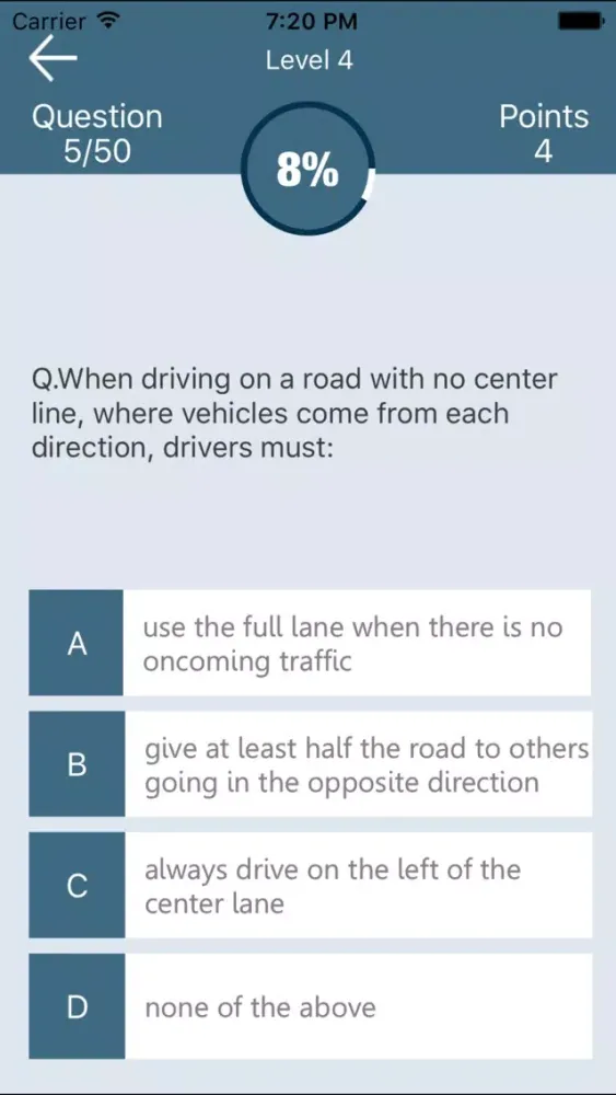 Massachusetts Driving Test স্ক্রিনশট