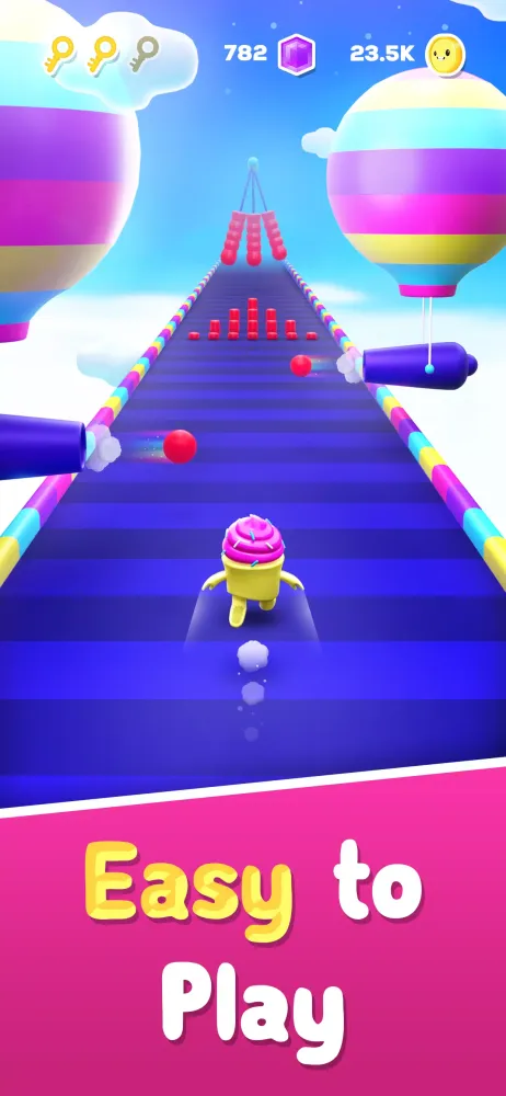 ภาพหน้าจอของ Cupcake Crew: Yum Run