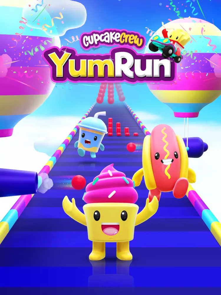 ภาพหน้าจอของ Cupcake Crew: Yum Run
