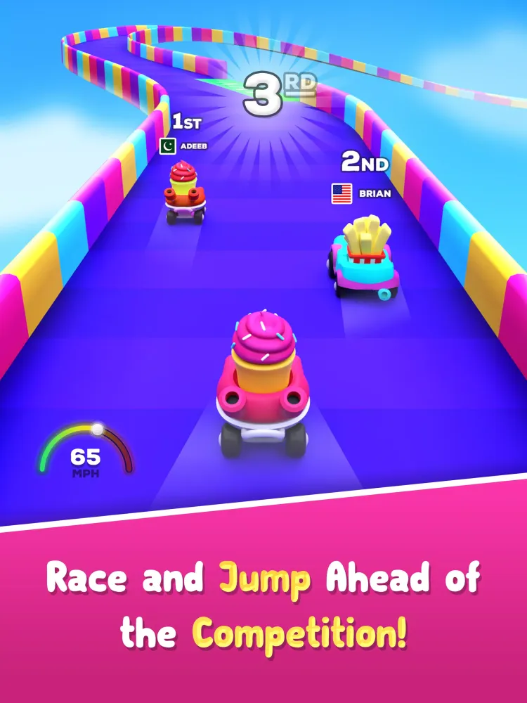ภาพหน้าจอของ Cupcake Crew: Yum Run
