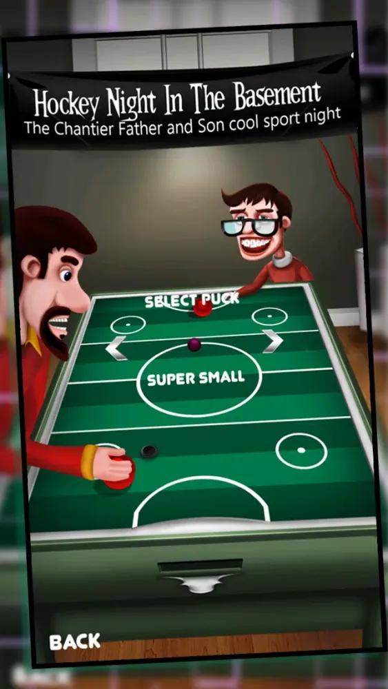 Hockey Night In The Basement : The Chantier Father and Son cool sport night - Free Edition স্ক্রিনশট