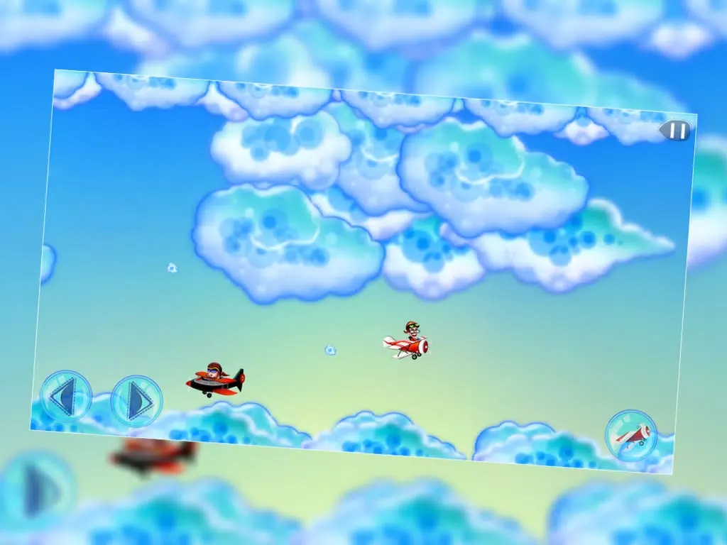 Screenshot di Jr. First Time Plane Flight : The Biplane Sky High Adventure iPad 