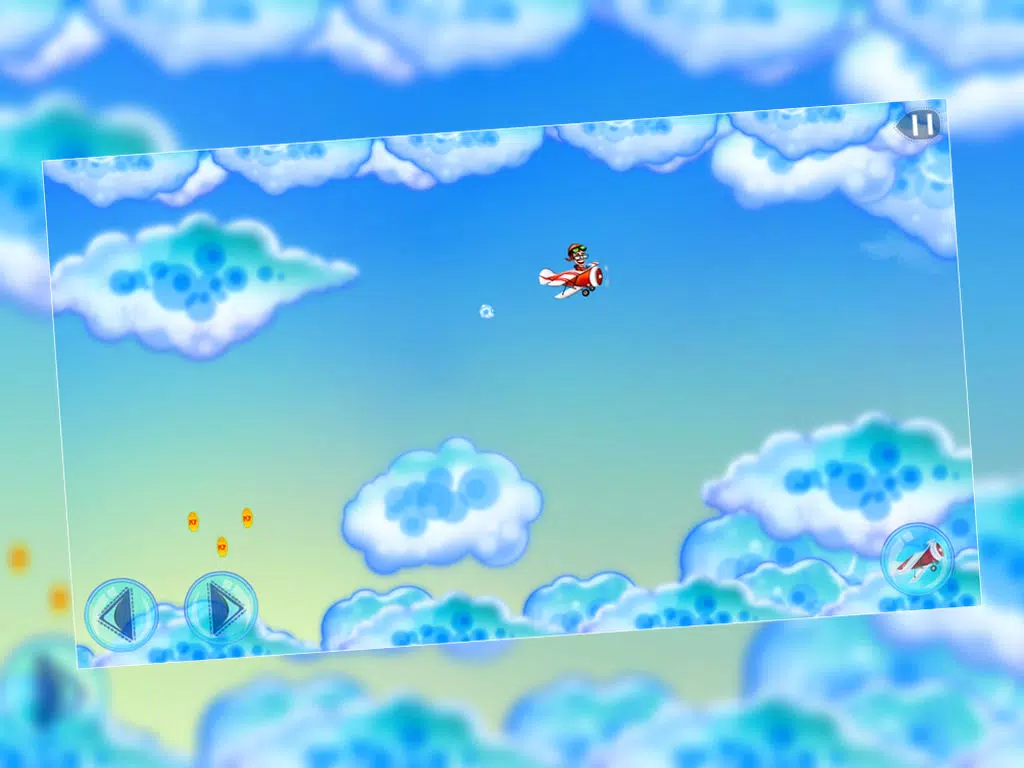 Jr. First Time Plane Flight : The Biplane Sky High Adventure iPad  Screenshots