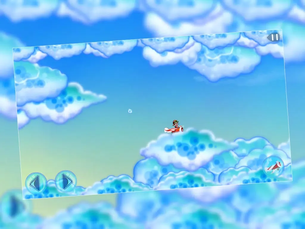Screenshot di Jr. First Time Plane Flight : The Biplane Sky High Adventure iPad 