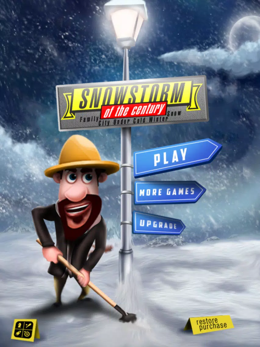 Snowstorm of the Century : Family City Under Cold Winter Snow iPad  スクリーンショット