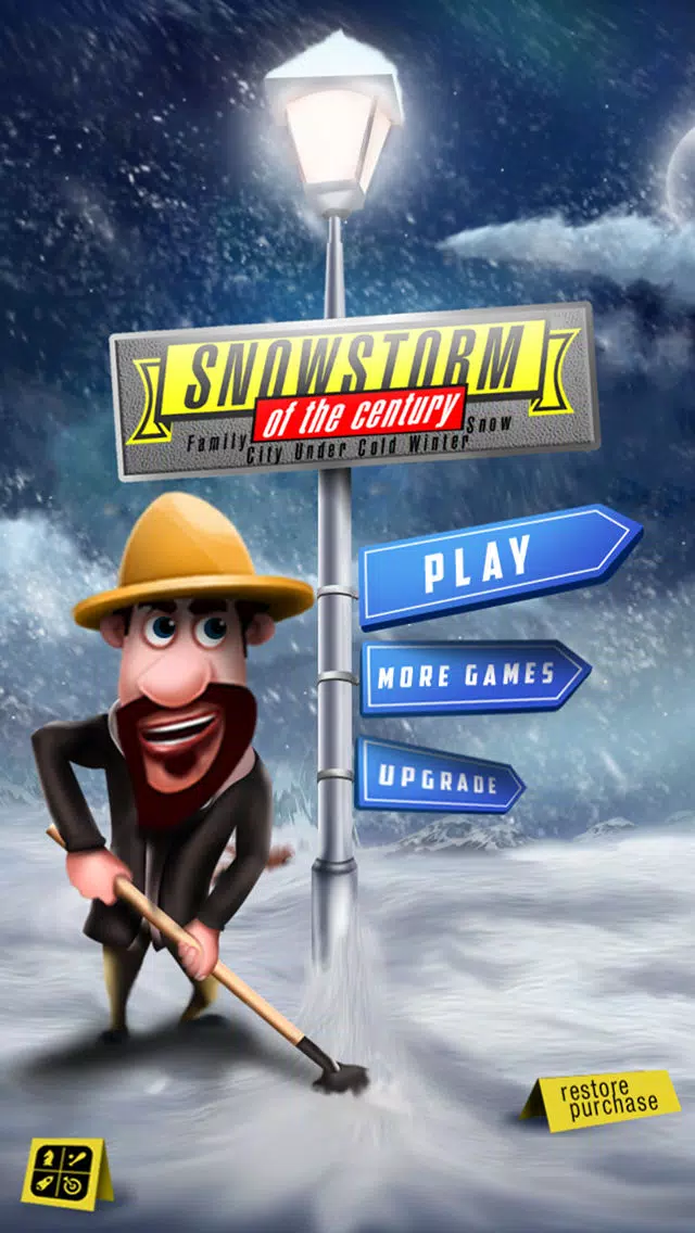 Snowstorm of the Century : Family City Under Cold Winter Snow スクリーンショット
