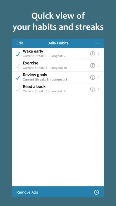 تصاویر Simple Habits - Habit Tracker