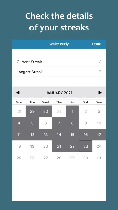 تصاویر Simple Habits - Habit Tracker