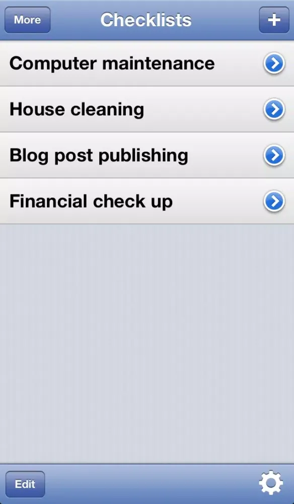 صور eChecklist Free - Checklists with Reminders