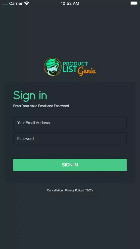 Capturas de pantalla de Product List Genie