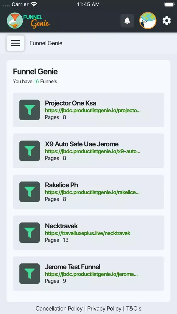 Capturas de pantalla de Product List Genie