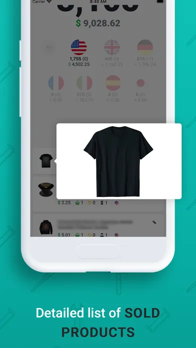 Productor Merch Screenshots