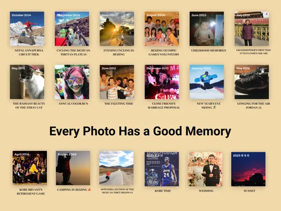 Captures d'écran de Today Widget - Memory of Past iPad 