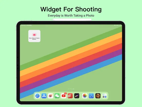 Captures d'écran de Today Widget - Memory of Past iPad 