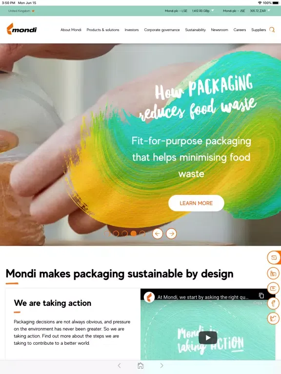 planetmondi iPad  Ekran Görüntüleri