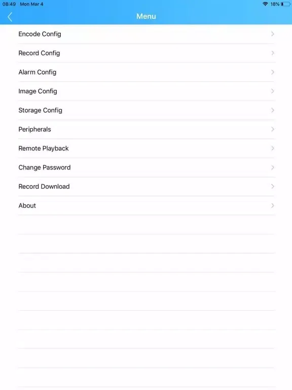Ảnh chụp màn hình của Proeasy Eye iPad 