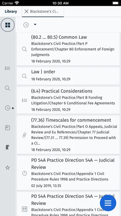 Capturas de pantalla de OUP - LawReader