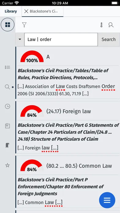 Capturas de pantalla de OUP - LawReader