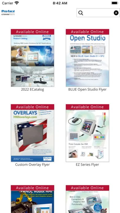 Capturas de tela do Software Guide