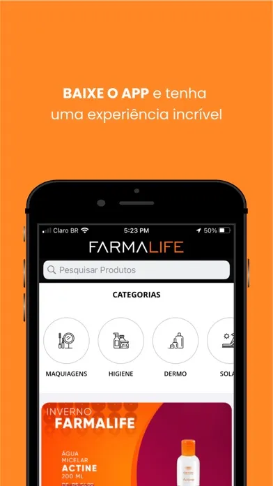 Ảnh chụp màn hình của Farmalife