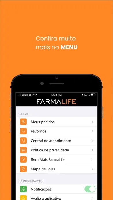 Ảnh chụp màn hình của Farmalife