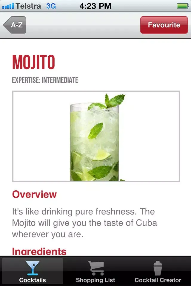 Smirnoff Cocktails স্ক্রিনশট
