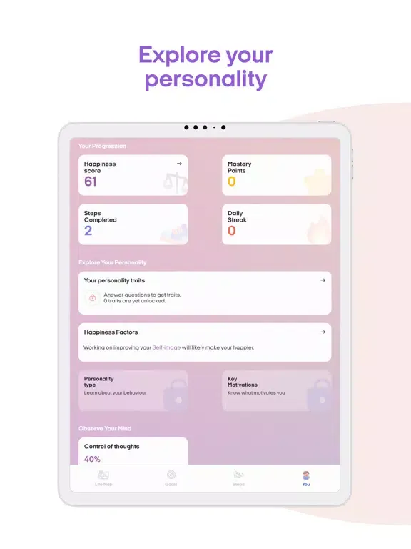 Helpsome - Your Pocket Coach iPad  स्क्रीनशॉट