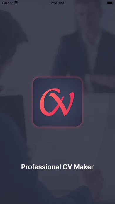 Professional CV Maker 스크린샷