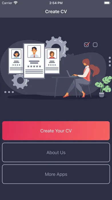 Professional CV Maker 스크린샷