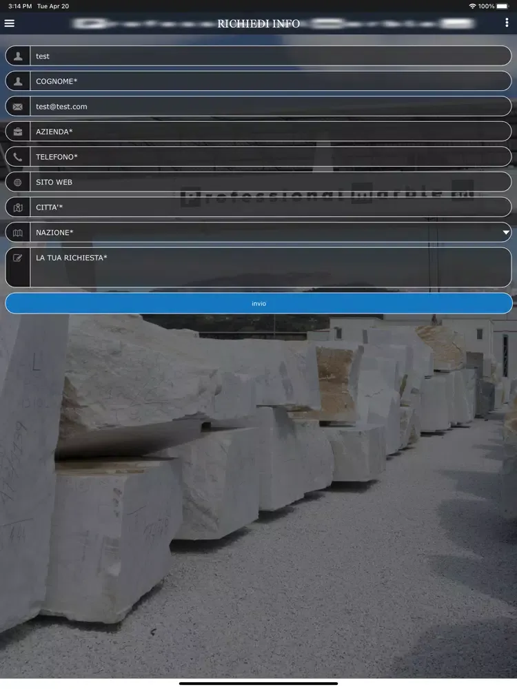 Screenshot di Professional Marble iPad 