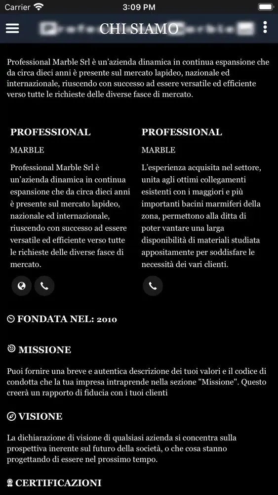 Screenshot di Professional Marble