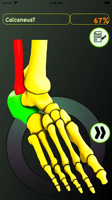 Foot Bones: Speed Anatomy Quiz スクリーンショット