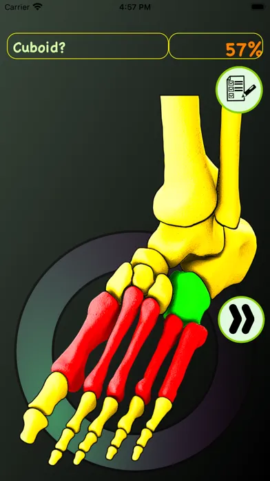 Foot Bones: Speed Anatomy Quiz スクリーンショット