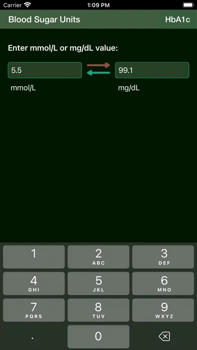 Скриншоты Blood Sugar Unit Converter