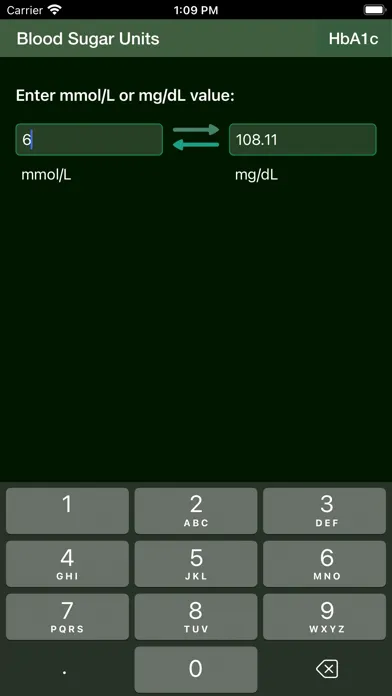 Скриншоты Blood Sugar Unit Converter