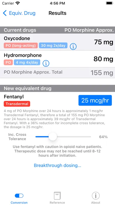 Opioids Dosage Conversion应用截图